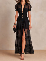 DORINDA | ELEGANTES MAXIKLEID