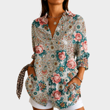 EVELYN | VINTAGE-ROSE-PAISLEY-BLUSE