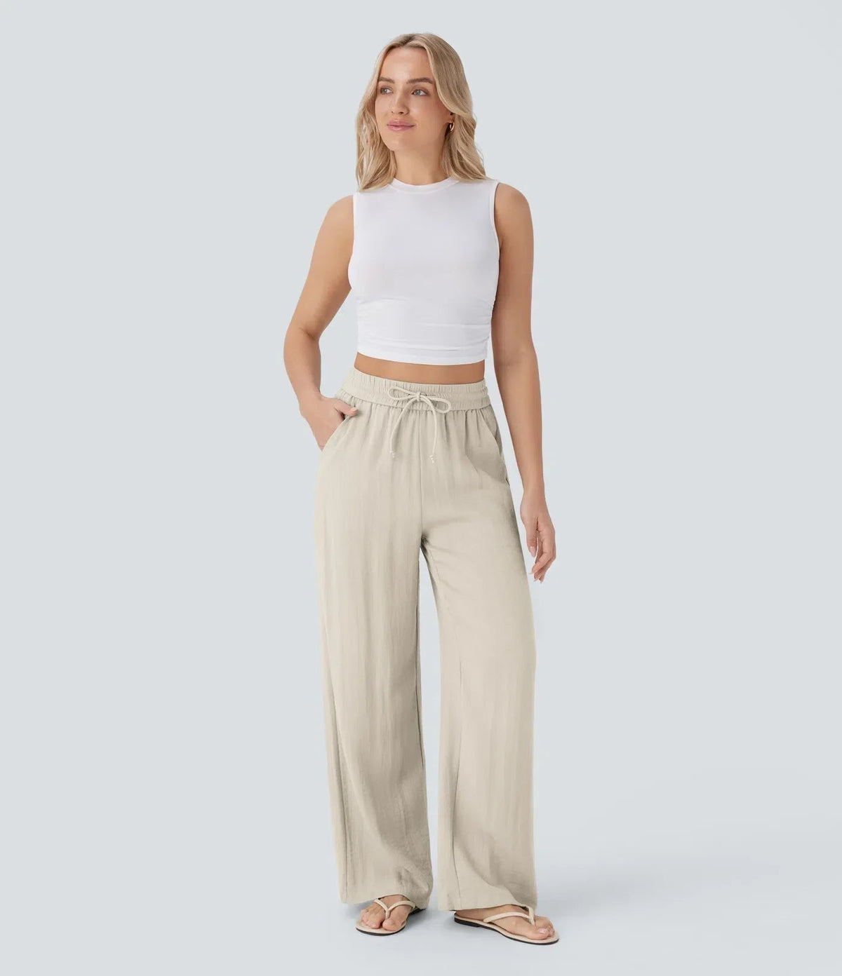 SARAH | EFFORTLESS WIDE-LEG TROUSERS