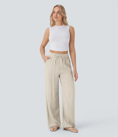 SARAH | EFFORTLESS WIDE-LEG TROUSERS