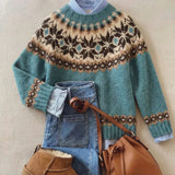 VELLARO | SCHICKER VINTAGE-STRICKPULLOVER