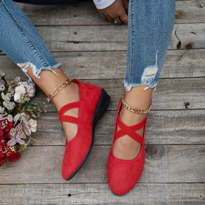 NOREEN | GESCHLOSSENE WEDGES-BALLERINAS