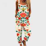 BEQUEMER JUMPSUIT MIT DRUCK