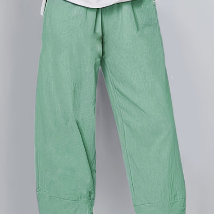 GLENDA | ASYMMETRICAL CROPPED TROUSERS