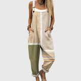 BEQUEMER JUMPSUIT MIT DRUCK