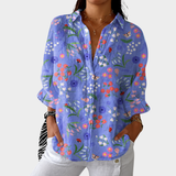 BELLA | LEICHTE UND FARBENFROHE BLUSE MIT DRUCK
