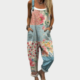 BEQUEMER OVERALL MIT DRUCK