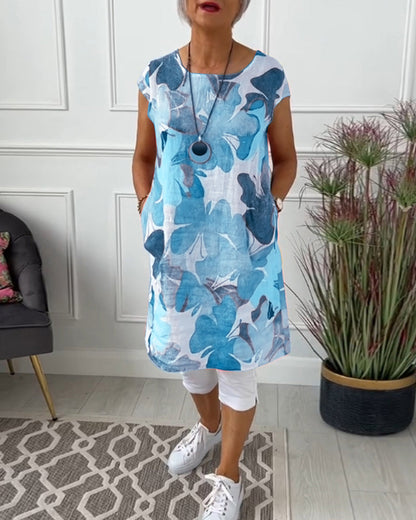 ANDREA | CASUAL FLORAL DRESS