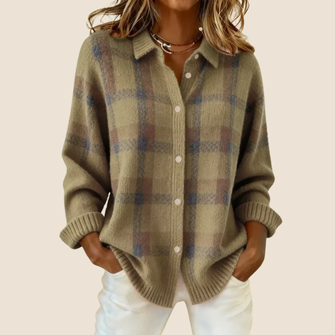 ELISE | ELEGANT BUTTON-UP CARDIGAN