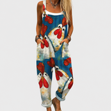 BEQUEMER JUMPSUIT MIT DRUCK