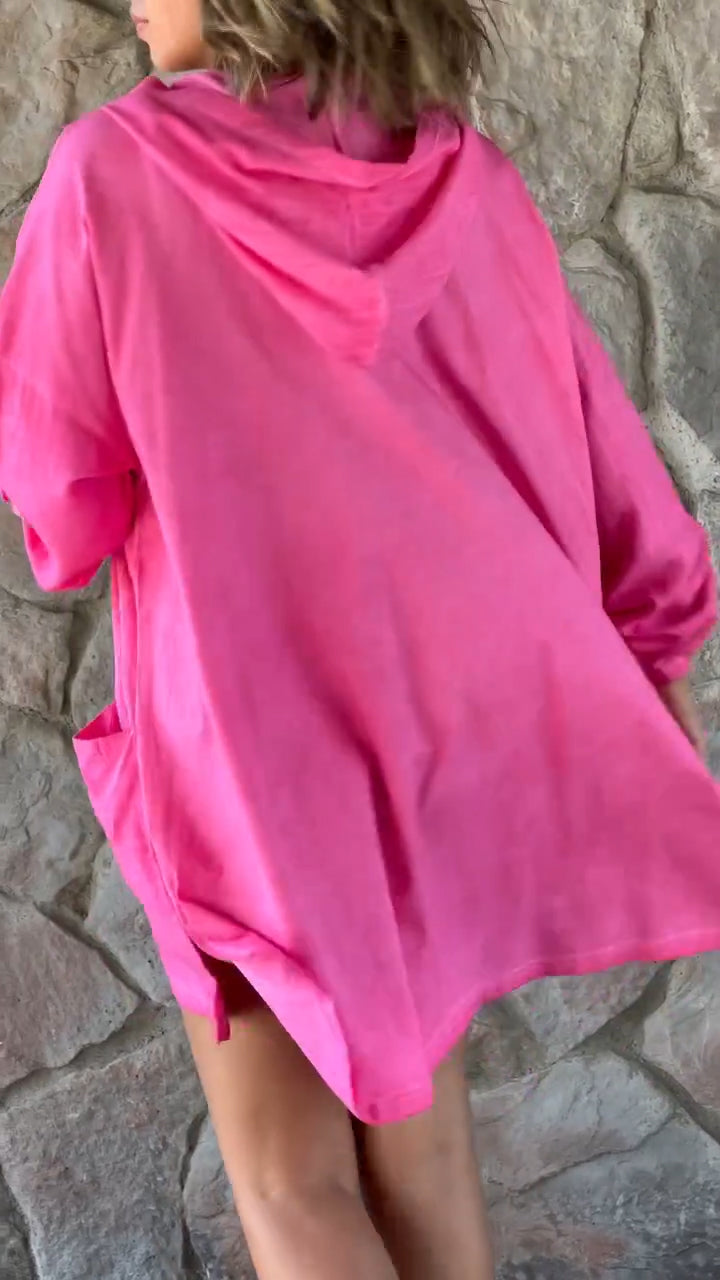 WINIFRED | CASUAL HOODED ZIP-UP JACKET