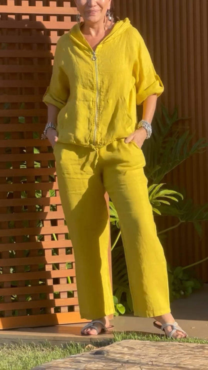 LORETTA | SOMMER-SET MIT KAPUZENJACKE & HOSE
