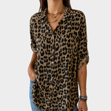 GRACE | SAFARI-CHIC ENTSPANNTE BLUSE