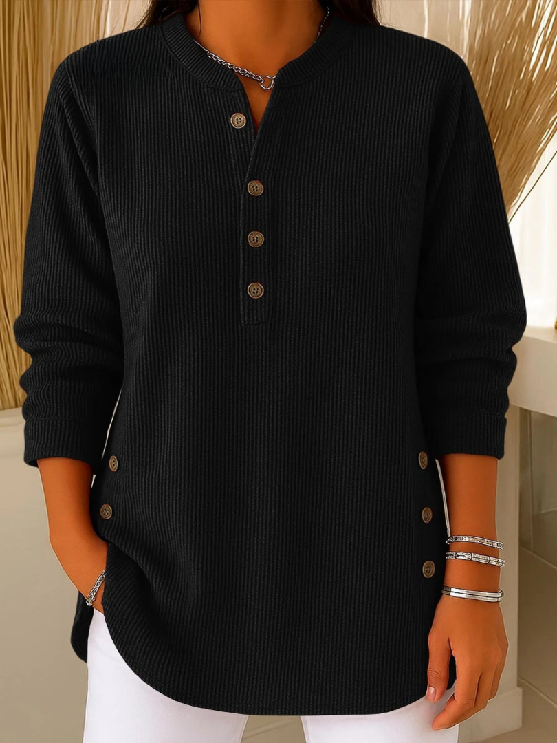 NEVA | HENLEY-TUNIKA MIT KNOPFLEISTE