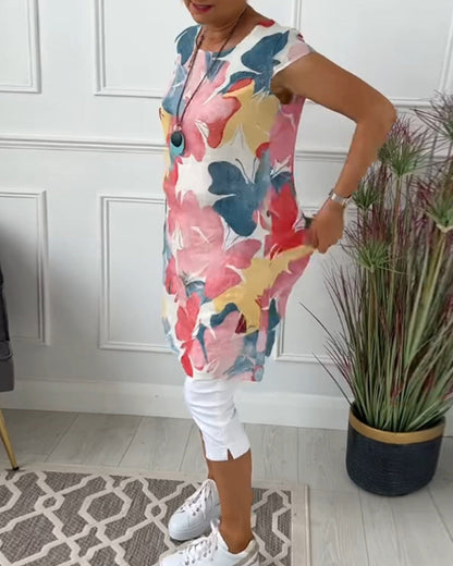 ANDREA | CASUAL FLORAL DRESS