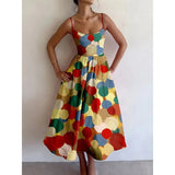 Averleigha | Painted Joy Midi-Kleid