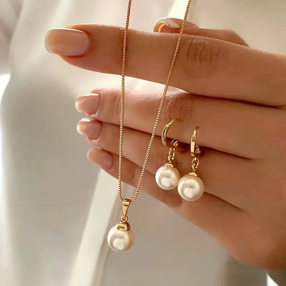 GRACELYN | ELEGANTES PERLENKETTEN-SET