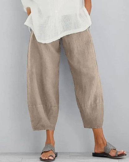 MARGARET | LÄSSIGE CROPPED-HOSE