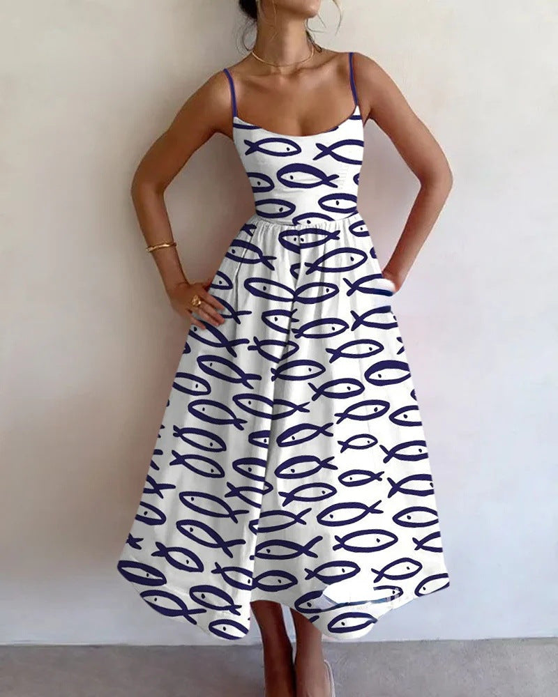 SABLEWYN | MIDI-KLEID COASTAL SKETCH