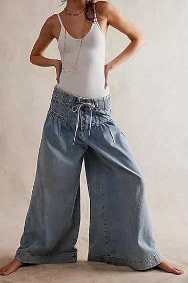 GRETA | WEITE JEANS IM LOOSE-FIT-SCHNITT