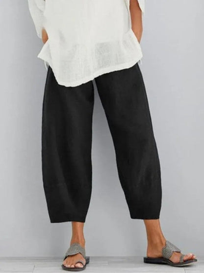 MARGARET | LÄSSIGE CROPPED-HOSE