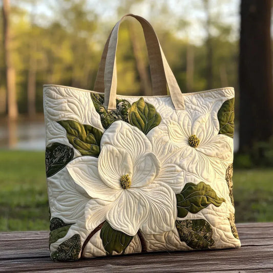 OLIVIA | HANDGEFERTIGTE TASCHE MIT MAGNOLIE