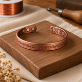 ELSIE | VERZIERTES KUPFERARMBAND