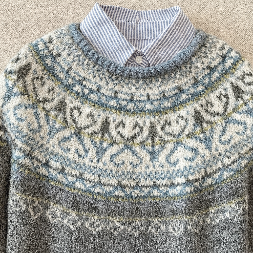 LUXE | CHIC VINTAGE-STRICKPULLOVER