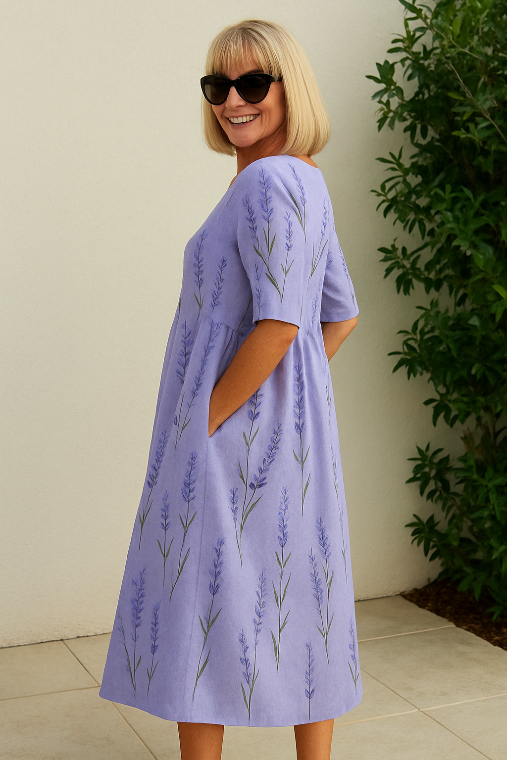 NATALIE | RELAXED MIDI DRESS