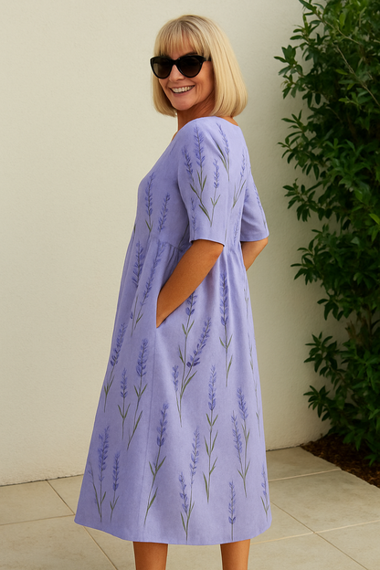 NATALIE | RELAXED MIDI DRESS