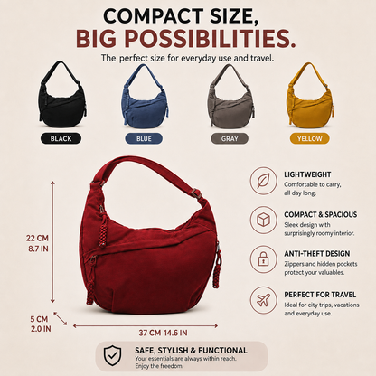 MARA | BLUE SHOULDER BAG