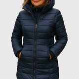 LIORAH | LANGER DAUNENMANTEL