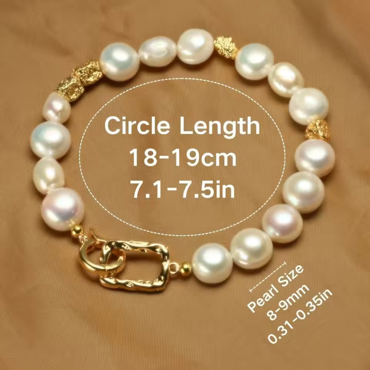 ISADORA | ELEGANTES BAROCKPERLEN-ARMBAND