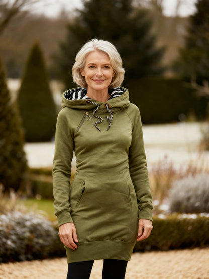 WINIFRIDA | HOODED JUMPER DRESS