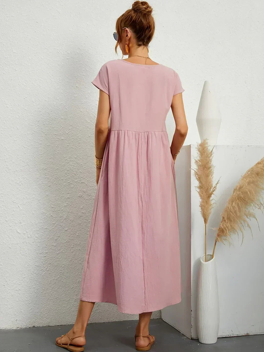 URSINA | FLUIDES MIDI-KLEID