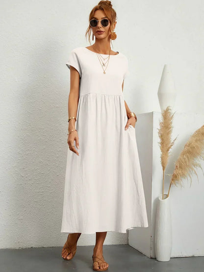 URSINA | FLUIDES MIDI-KLEID
