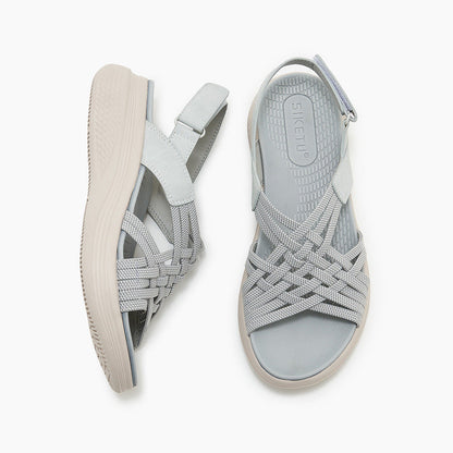 GRACE | GEFLOCHTENE ORTHOPÄDISCHE SANDALEN MIT POLSTERUNG