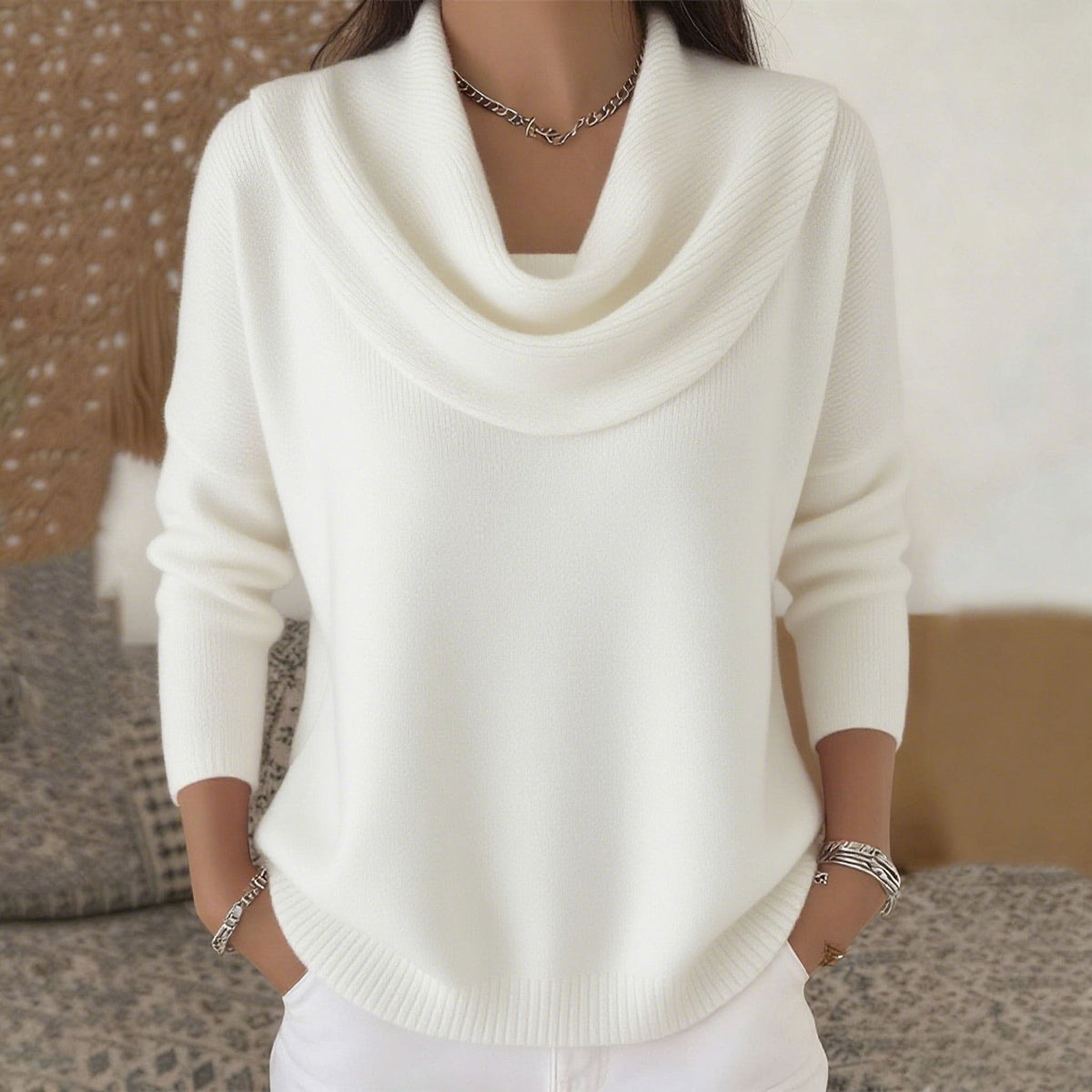 ASTRID | COWL NECK JUMPER