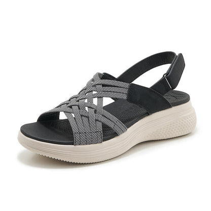 GRACE | GEFLOCHTENE ORTHOPÄDISCHE SANDALEN MIT POLSTERUNG