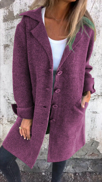 ROSAMUNDA | ELEGANT CARDIGAN COAT