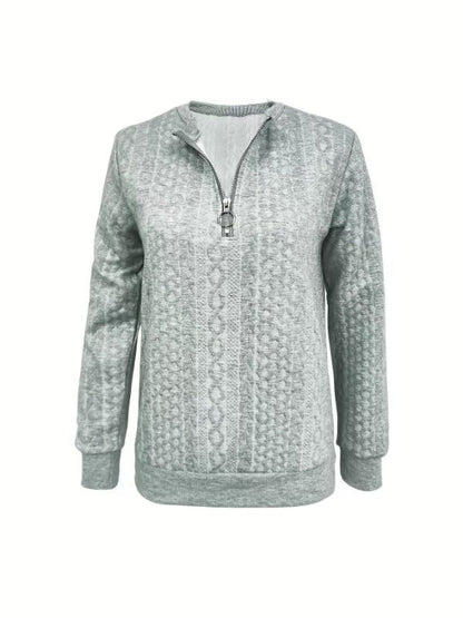 ALICE | ELEGANT QUARTER-ZIP JUMPER
