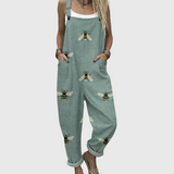 BEQUEMER JUMPSUIT MIT DRUCK