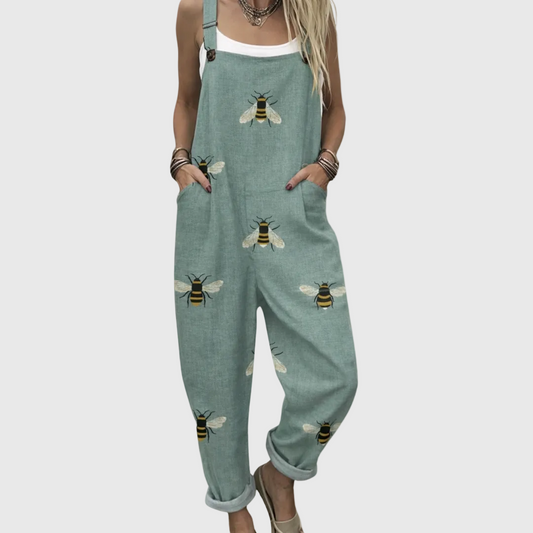 BEQUEMER JUMPSUIT MIT DRUCK
