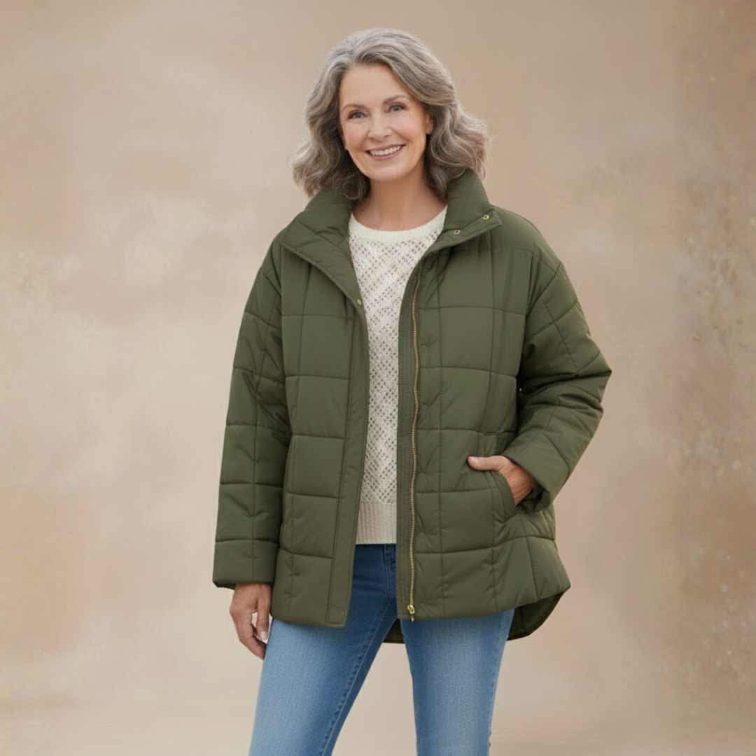RUTH | GESTEPPTE ZIP-JACKE