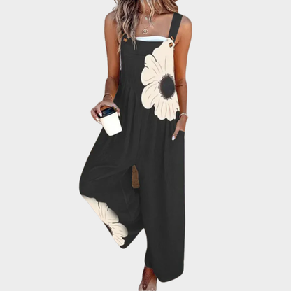 BEQUEMER OVERALL MIT DRUCK