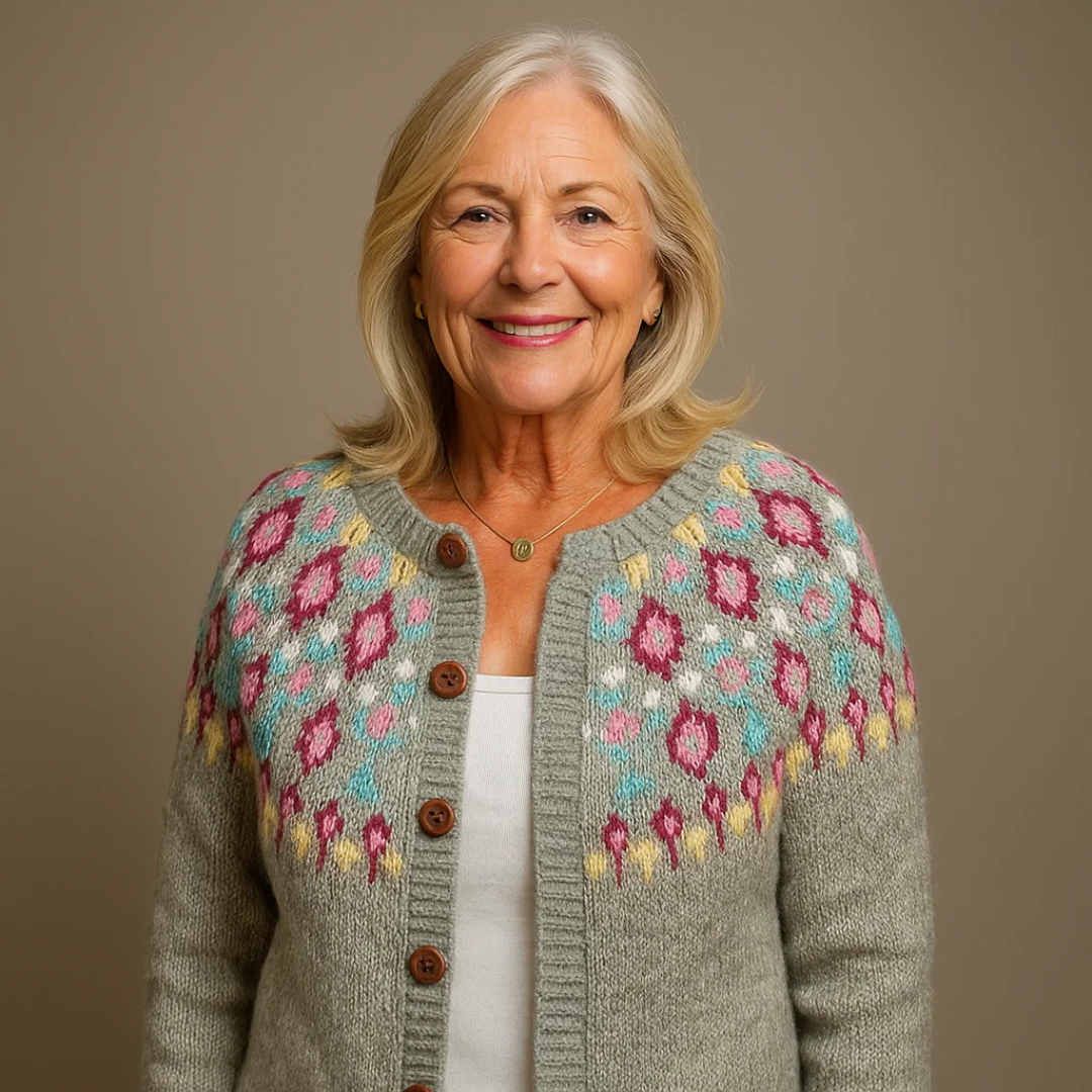 VIOLET | KLASSISCHE ISLÄNDERSTRICKJACKE