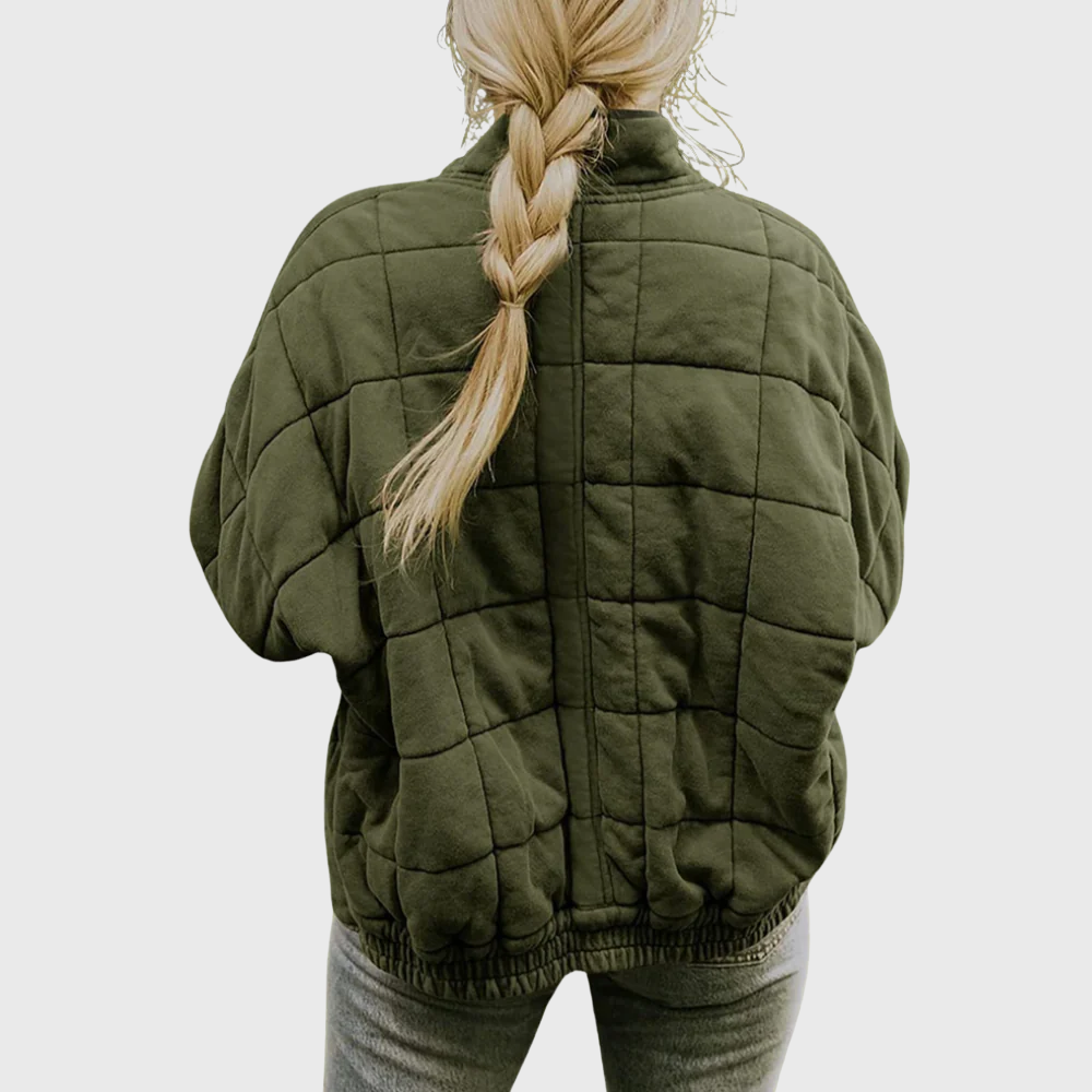 RUTH | GESTEPPTE ZIP-JACKE