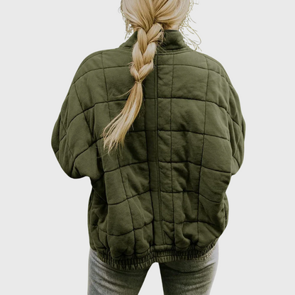RUTH | GESTEPPTE ZIP-JACKE