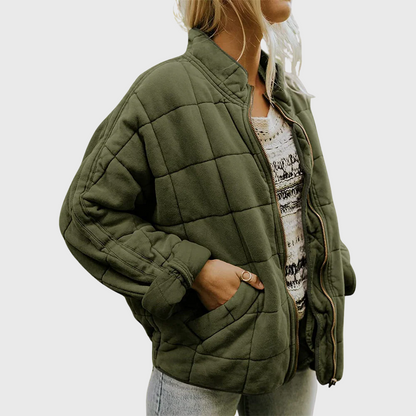RUTH | GESTEPPTE ZIP-JACKE