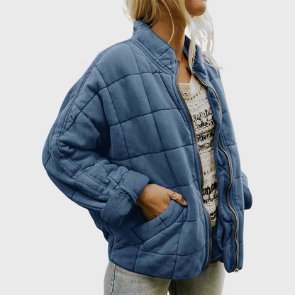 RUTH | GESTEPPTE ZIP-JACKE
